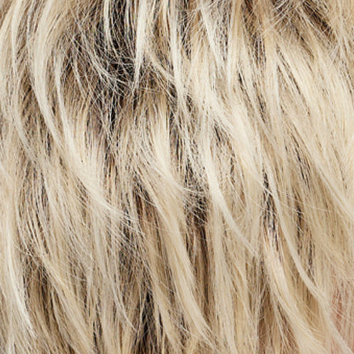 20/611S12 - Icy Blonde - Pale Light Blonde Blended w/Golden Highlights/Light Golden Brown Roots