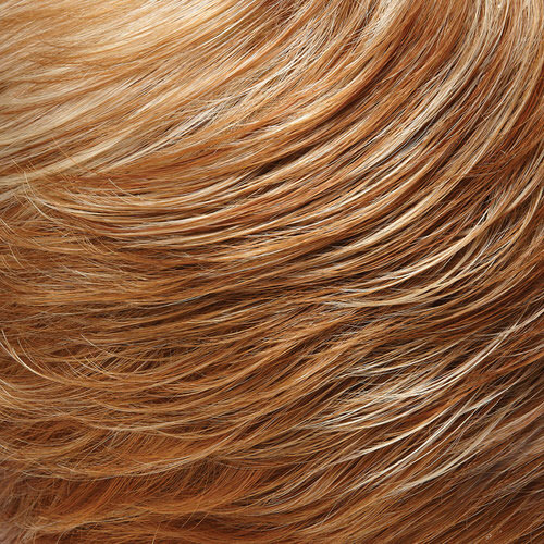 27F613 - Medium Red-Golden Blonde & Pale Natural Golden Blonde Blend w/ Med Red-Gold Blonde Nape