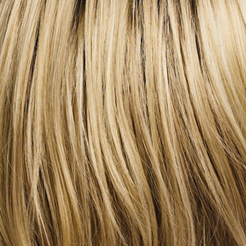 8/24/101S8 - Sandstorm - Lt. Ash Blonde/Platinum/Med Golden Brown w/Med Gold Brown Root