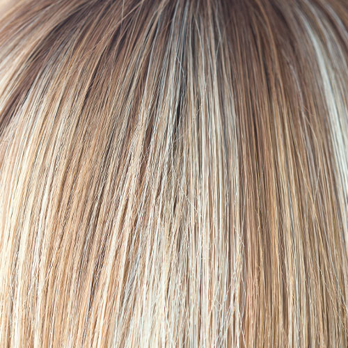 Nutmeg F - Dark Brown Roots w/ Nutmeg and Champagne Highlights