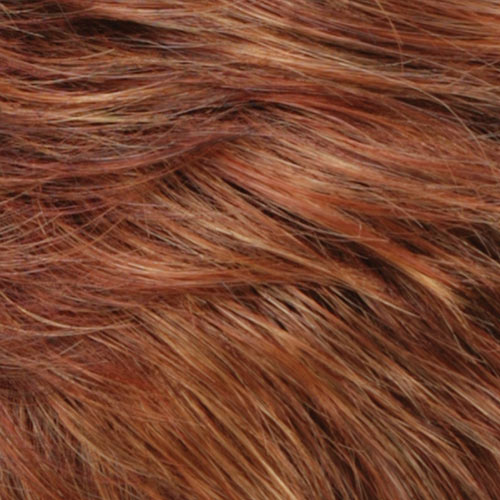 R133/24H -  Auburn Bright Red w/ Pale Golden Blonde Highlights