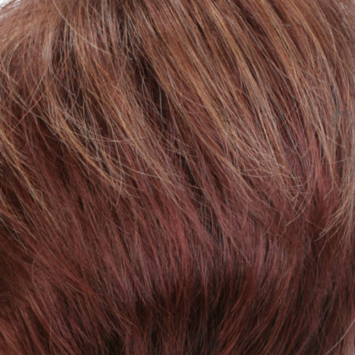 R33LF24 - Dark Auburn Lightened to Golden Blonde Mix in Front