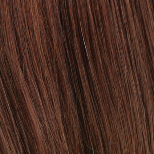 R6/30H - Chestnut Brown w/ Medium Auburn Highlights